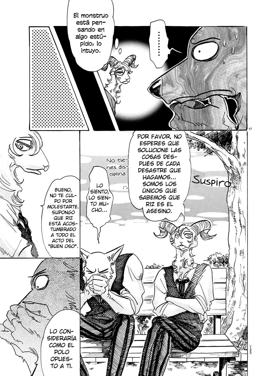 Beastars capítulo 81, página 17