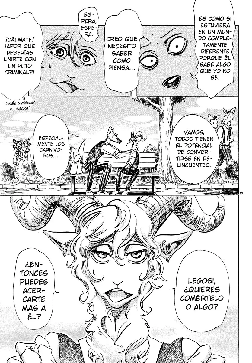 Beastars capítulo 81, página 19