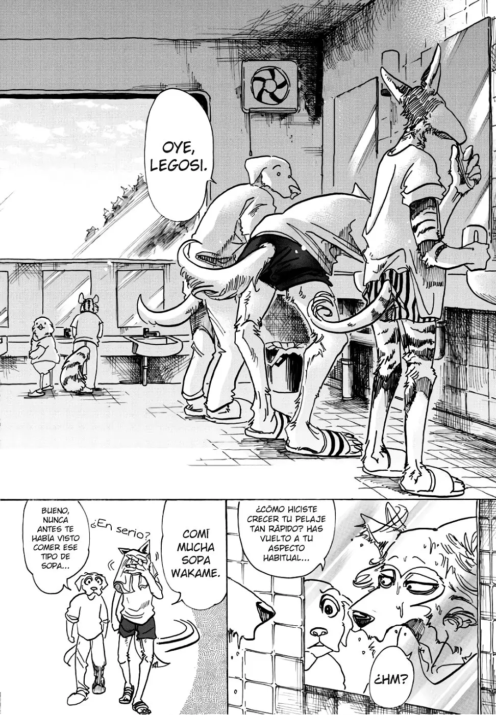 Beastars capítulo 83, página 3