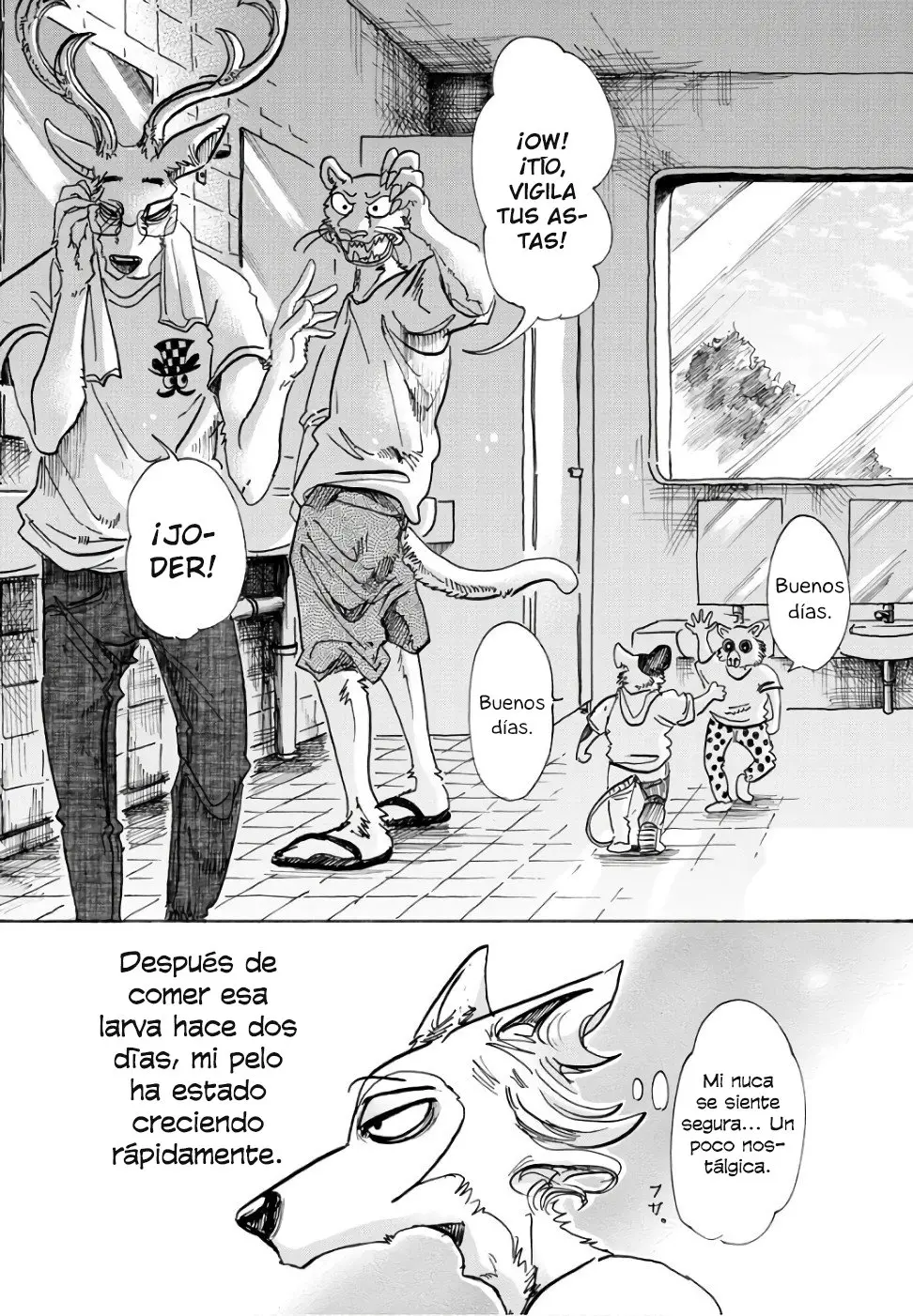 Beastars capítulo 83, página 4