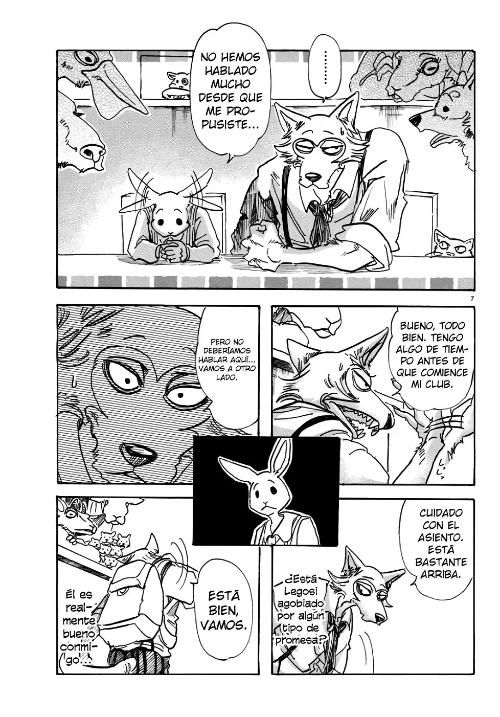 Beastars capítulo 83, página 8