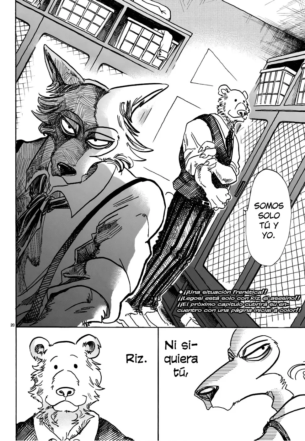 Beastars capítulo 83, página 20