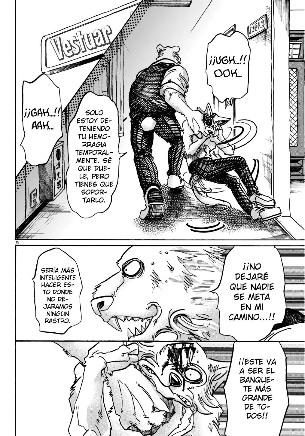 Beastars capítulo 84, página 14