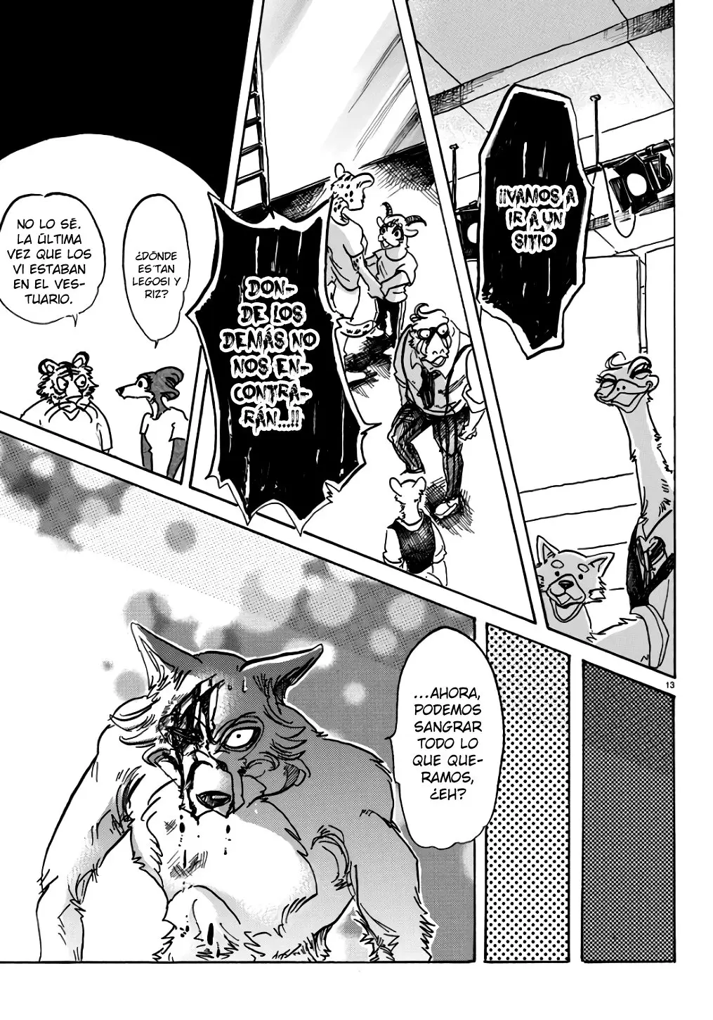 Beastars capítulo 84, página 15