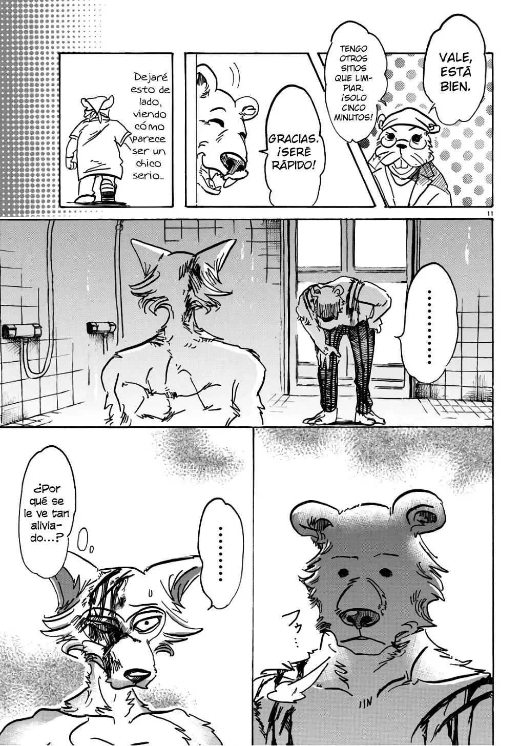 Beastars capítulo 85, página 12