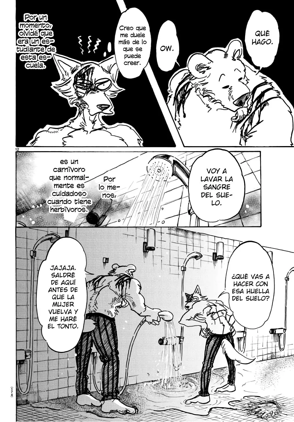 Beastars capítulo 85, página 13