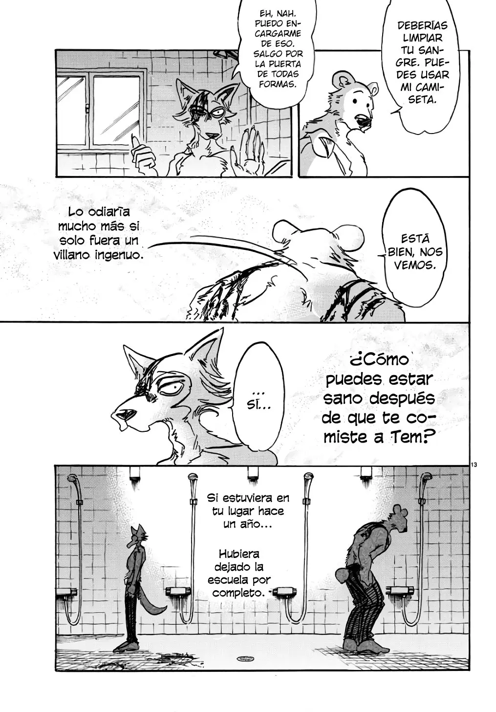 Beastars capítulo 85, página 14