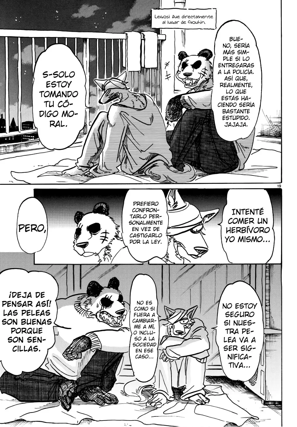 Beastars capítulo 85, página 19