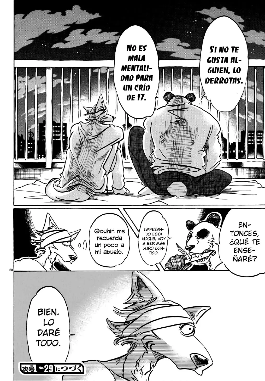 Beastars capítulo 85, página 20