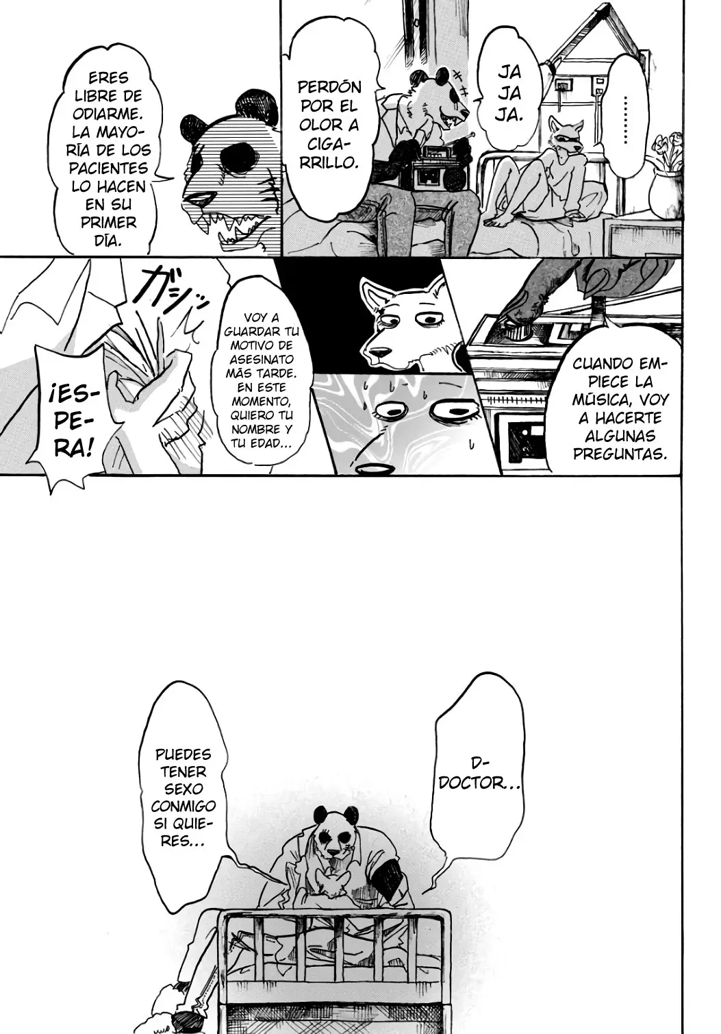 Beastars capítulo 86, página 10