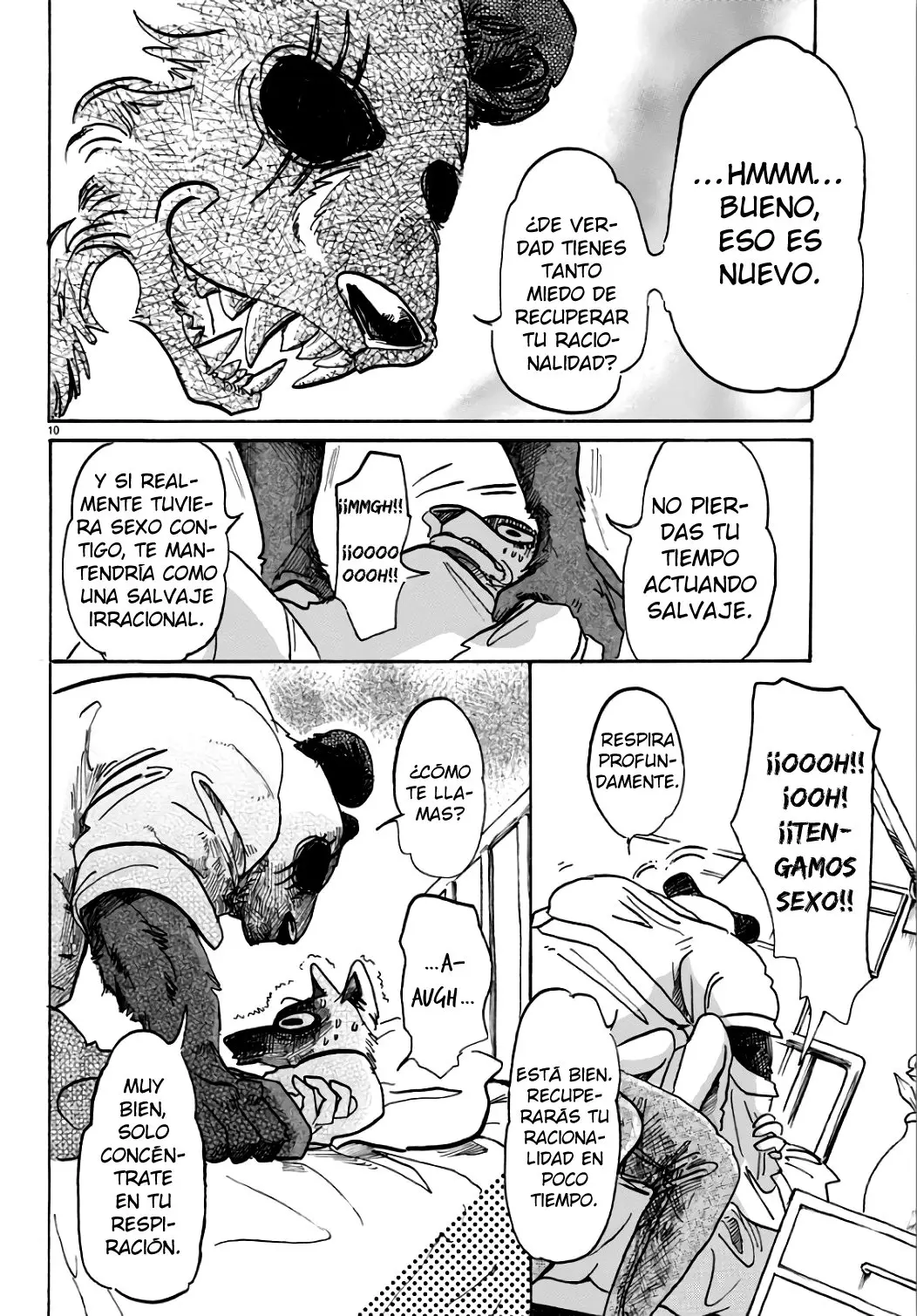 Beastars capítulo 86, página 11