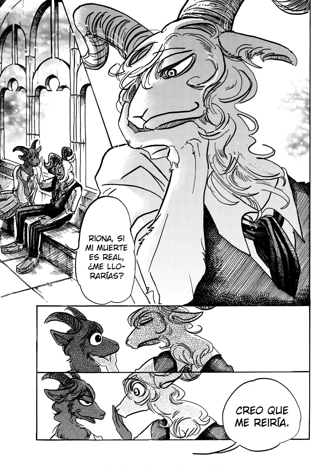 Beastars capítulo 87, página 4