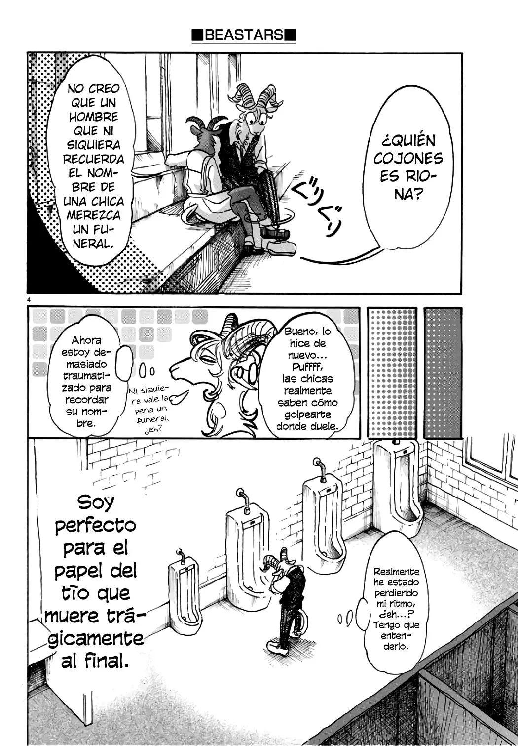 Beastars capítulo 87, página 5