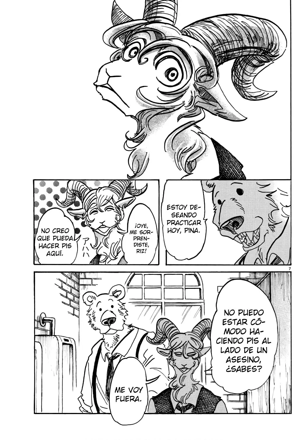 Beastars capítulo 87, página 8