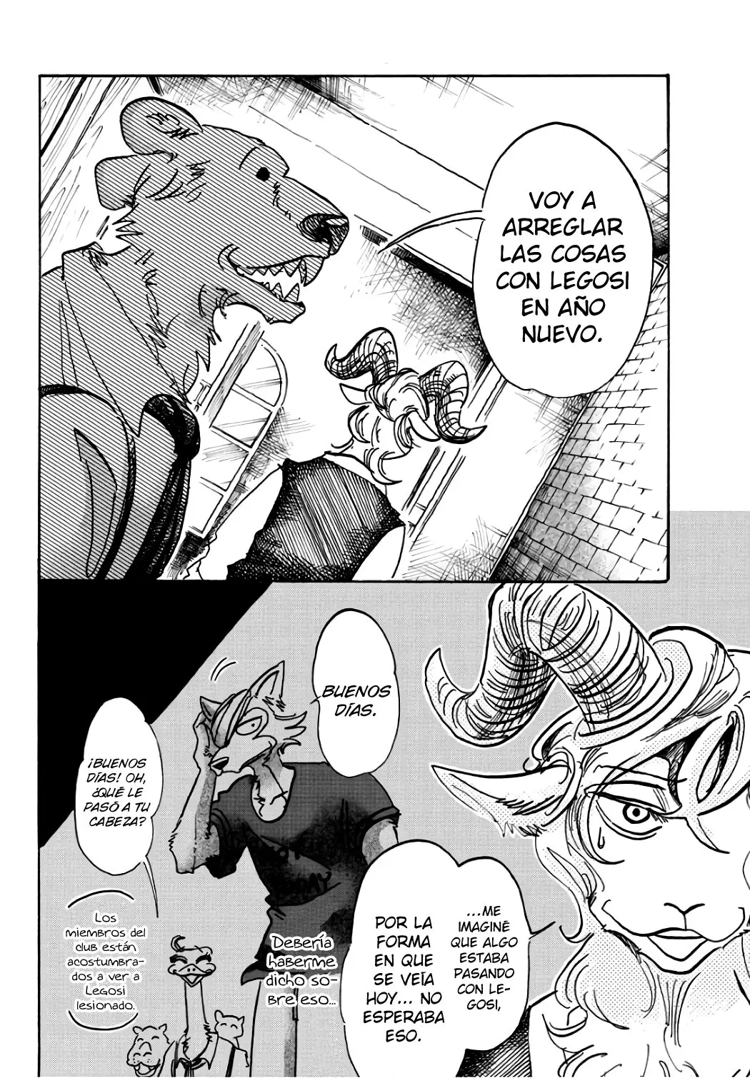 Beastars capítulo 87, página 9