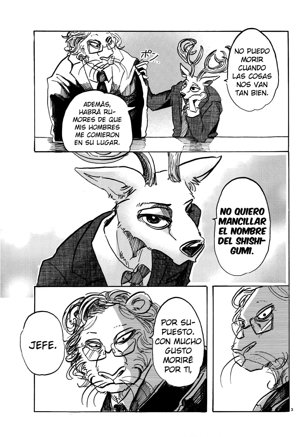 Beastars capítulo 88, página 5