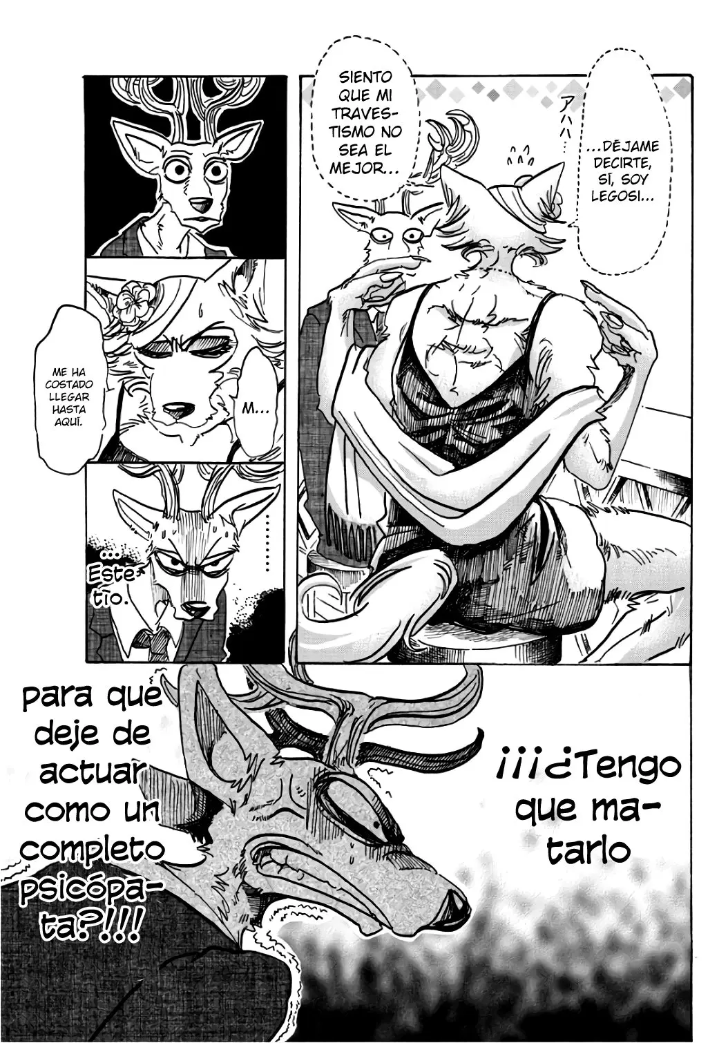 Beastars capítulo 88, página 10