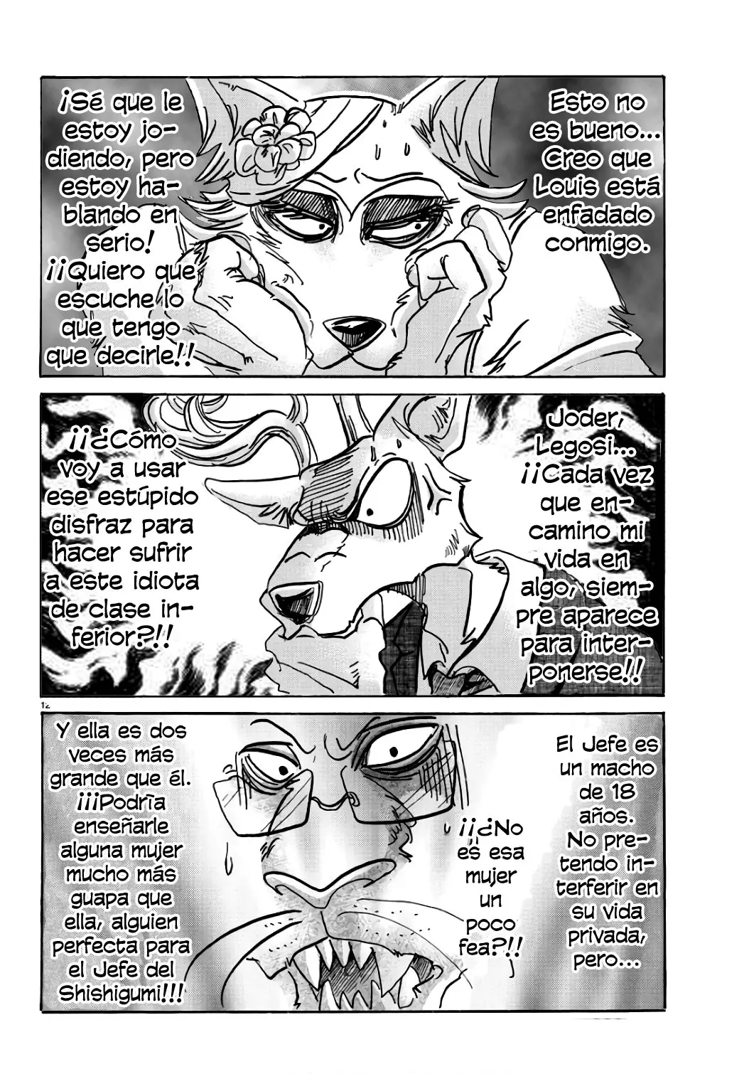 Beastars capítulo 88, página 13