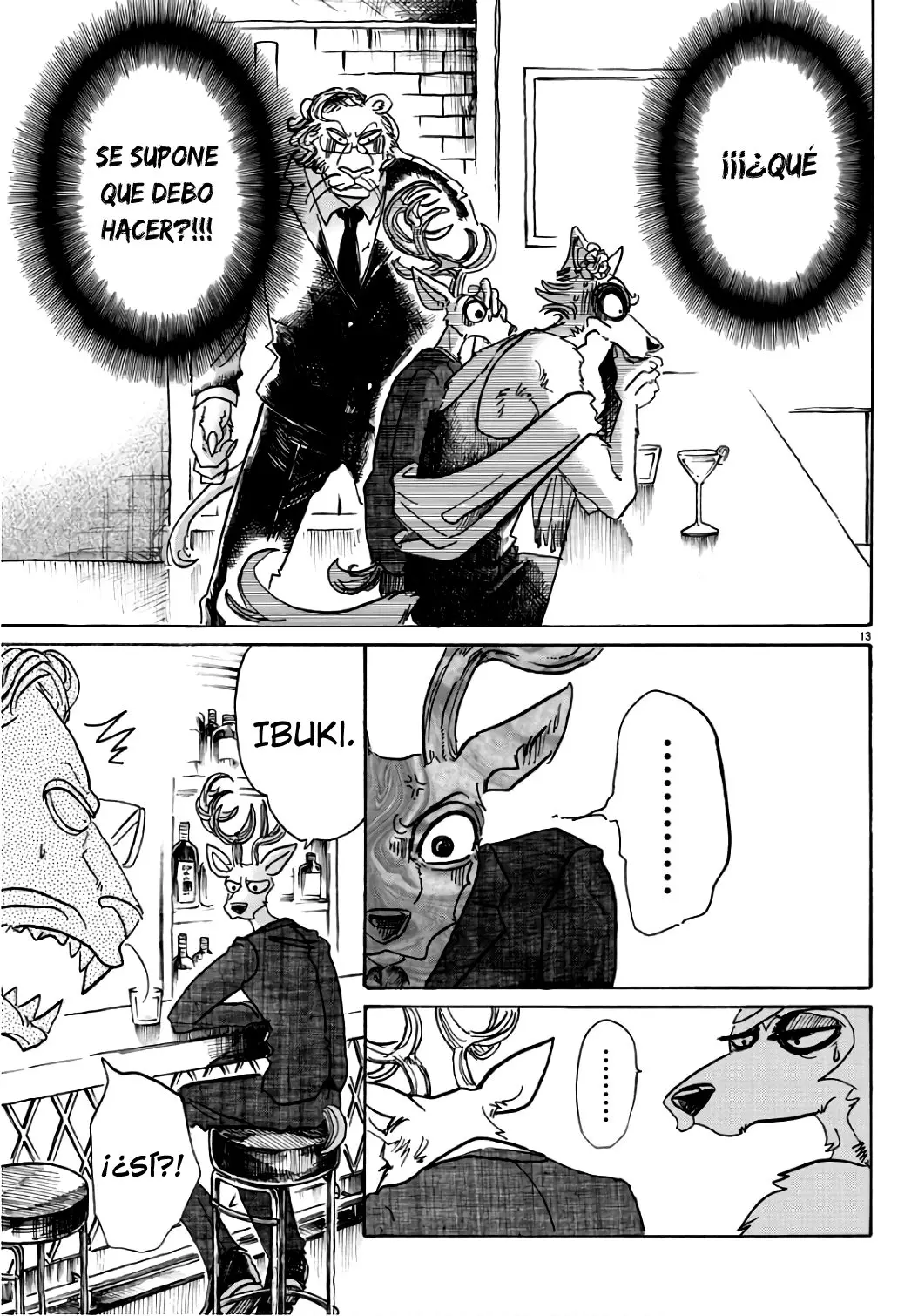 Beastars capítulo 88, página 14