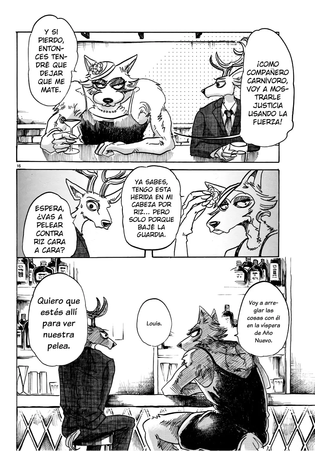 Beastars capítulo 88, página 17