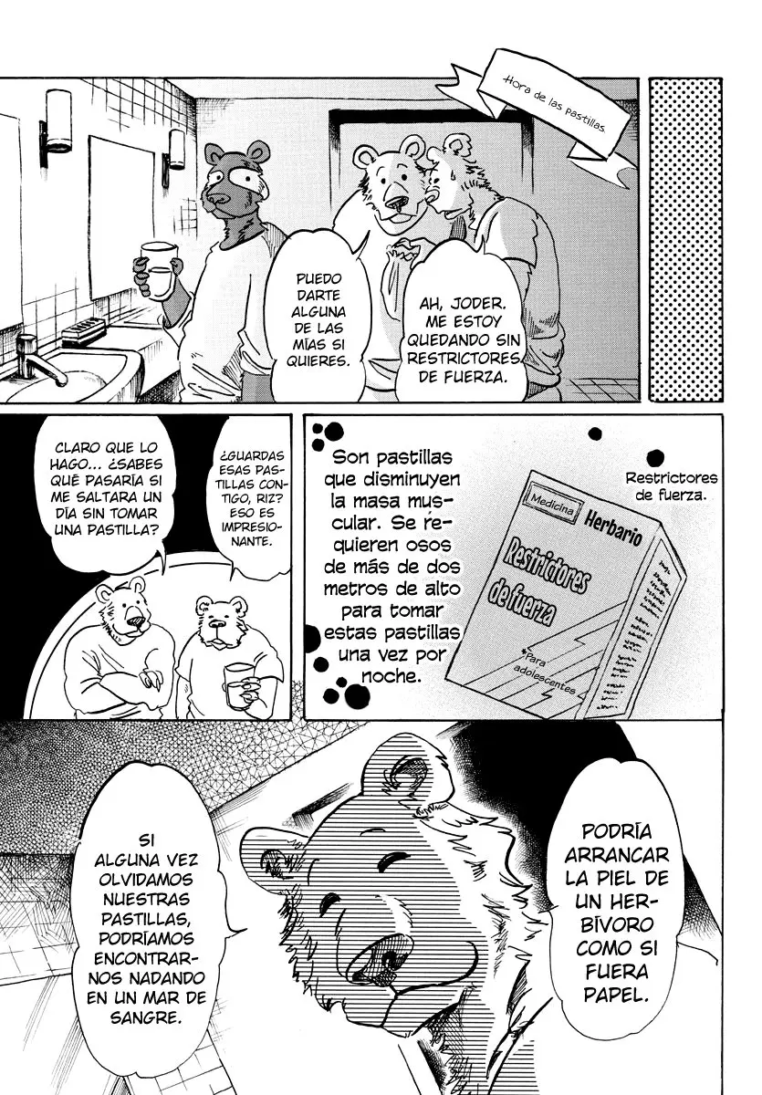 Beastars capítulo 89, página 8