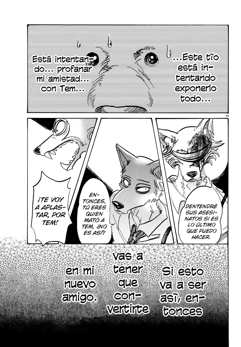 Beastars capítulo 89, página 14