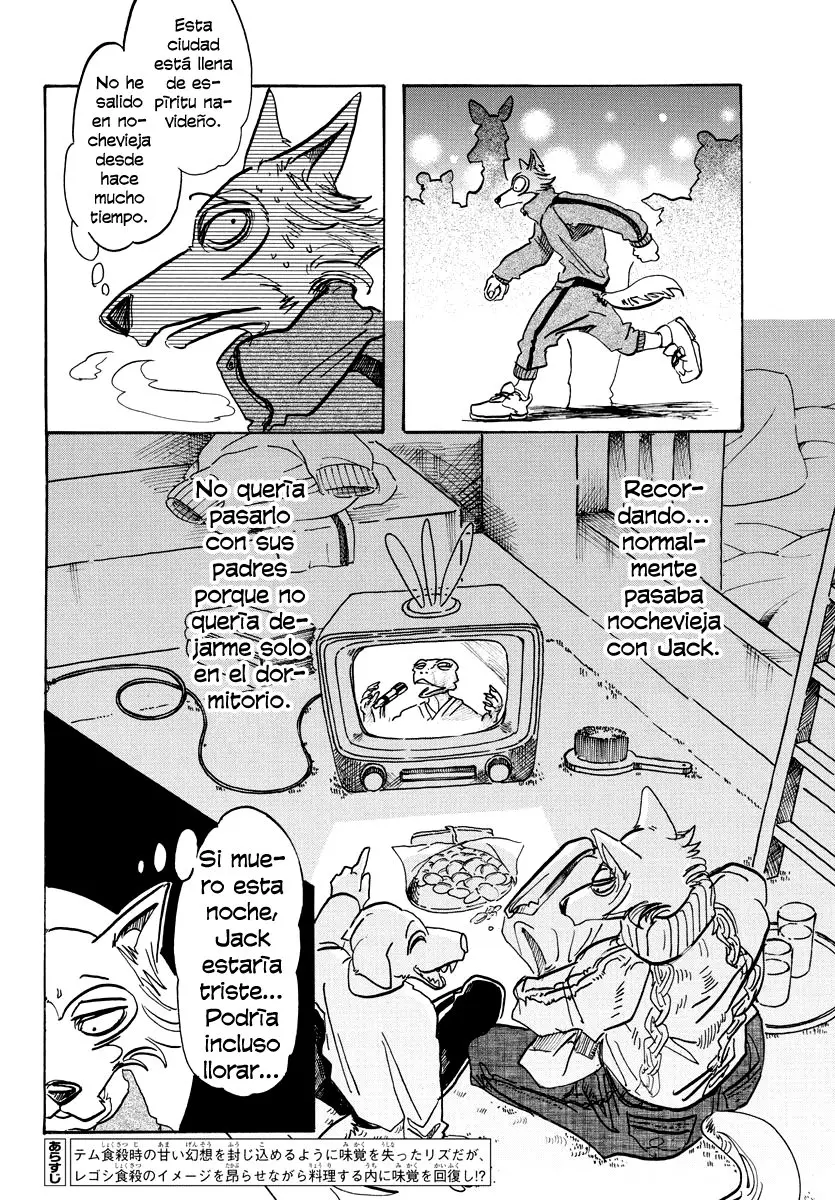 Beastars capítulo 90, página 3