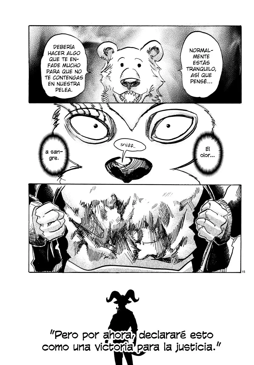 Beastars capítulo 90, página 15