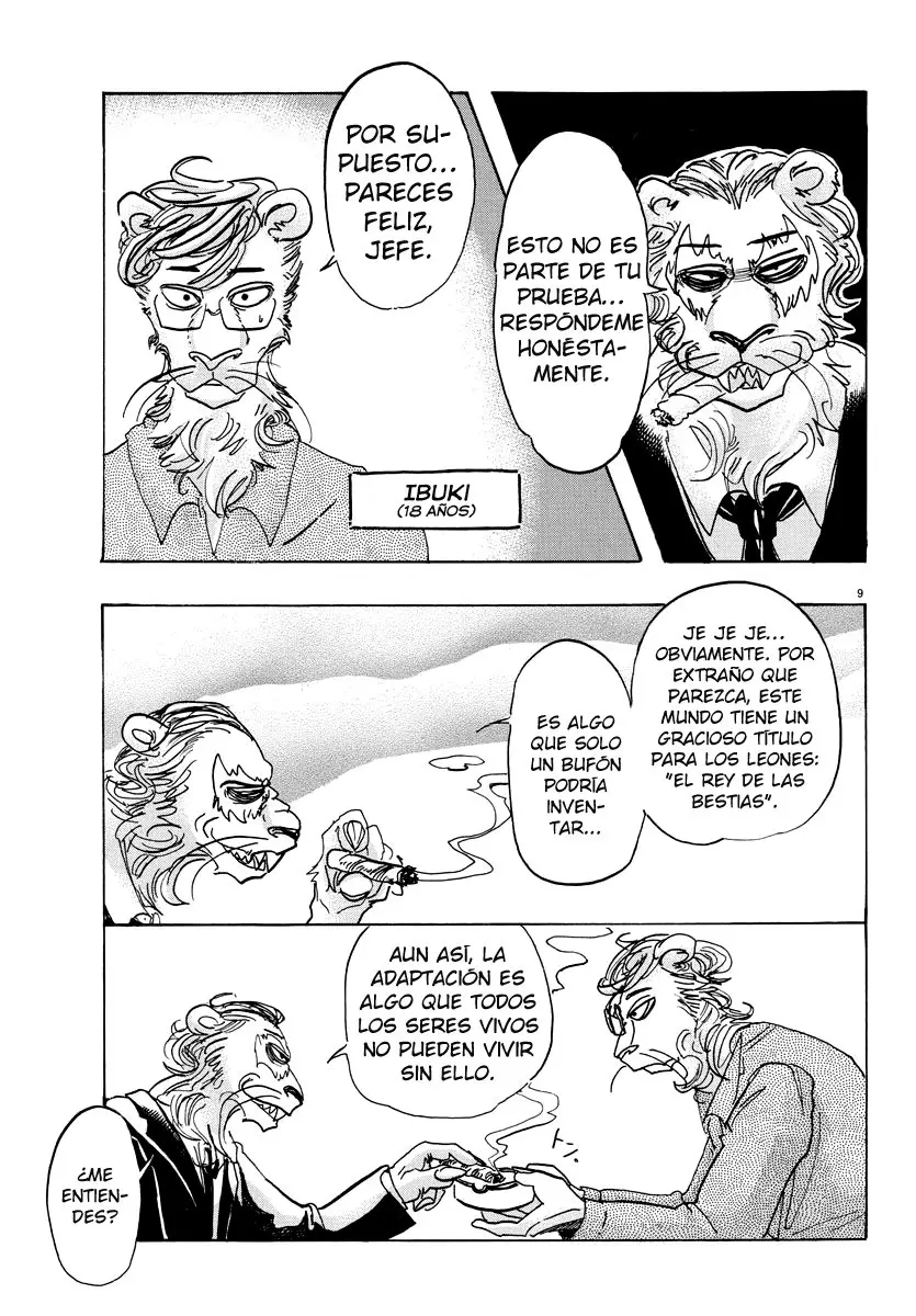 Beastars capítulo 92, página 11