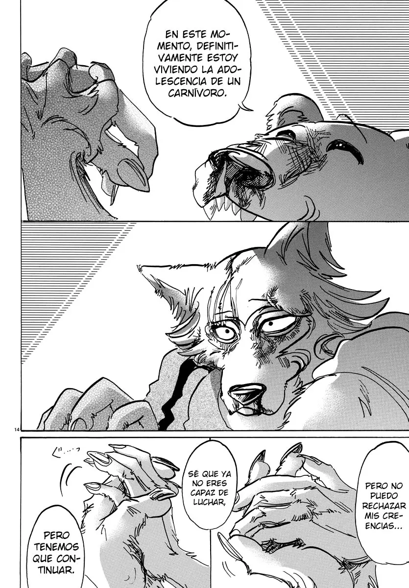 Beastars capítulo 94, página 15