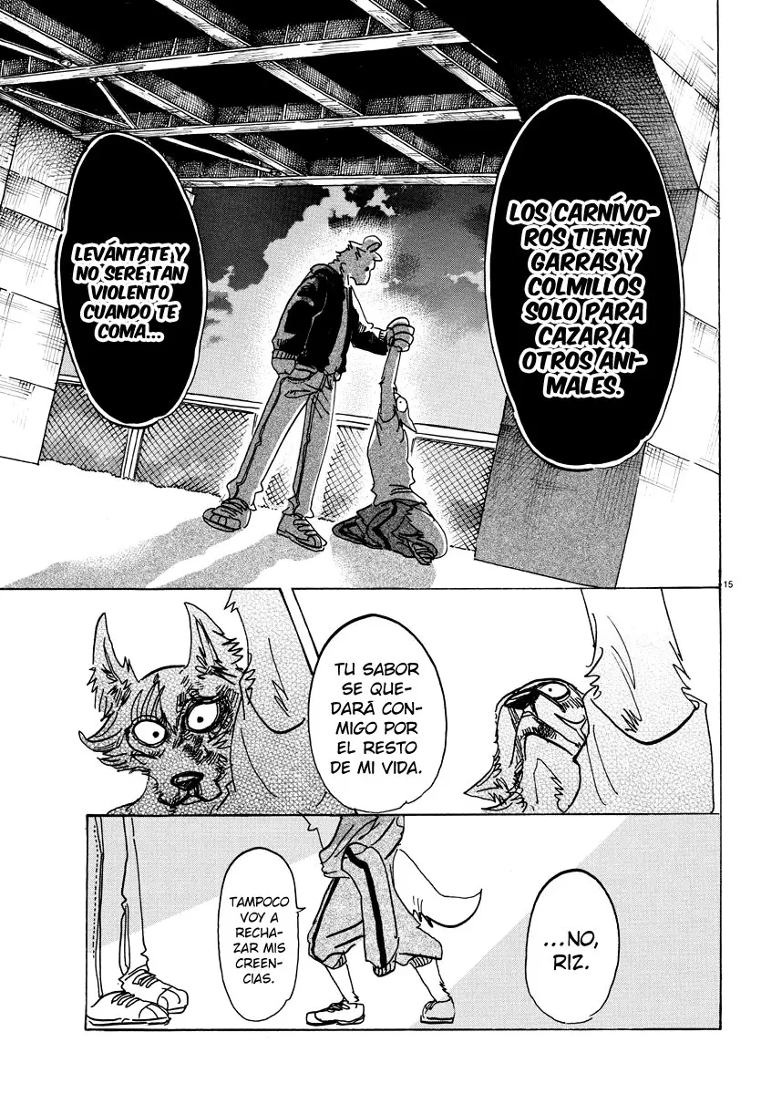 Beastars capítulo 94, página 16