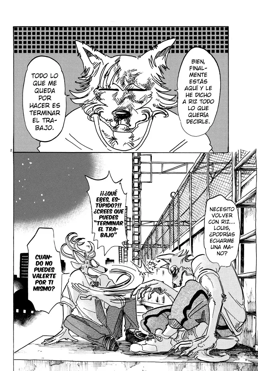 Beastars capítulo 95, página 3