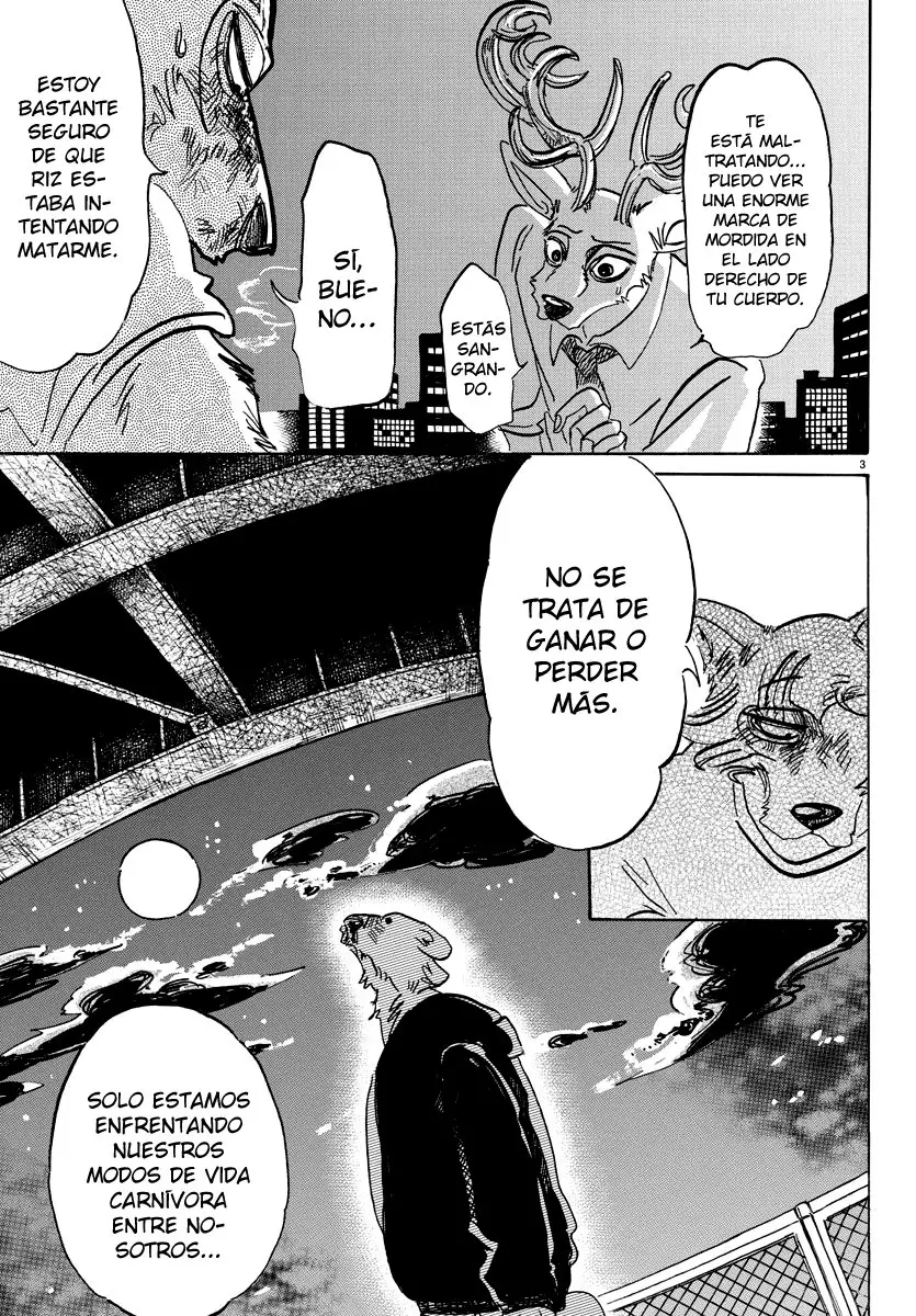 Beastars capítulo 95, página 4