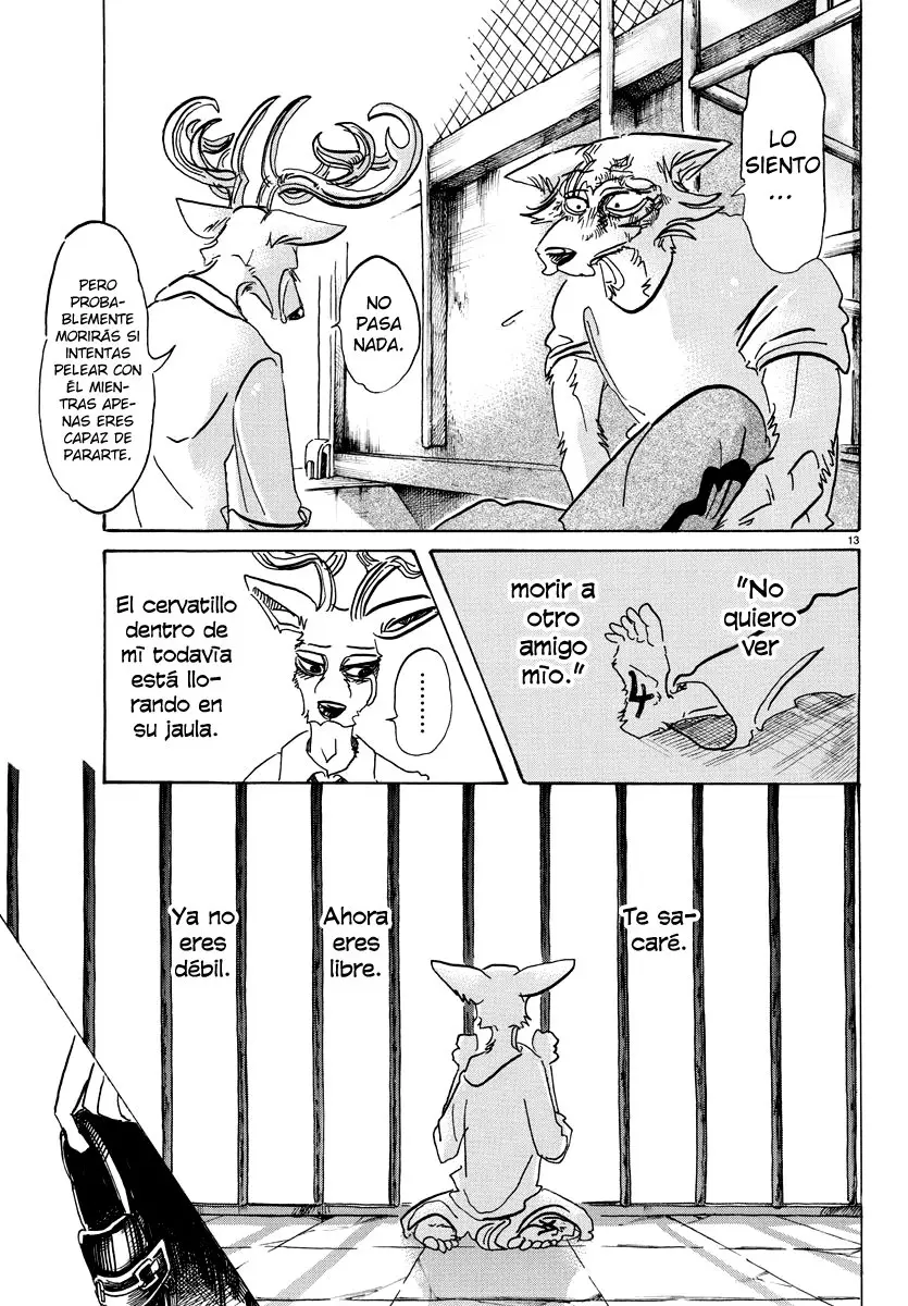 Beastars capítulo 95, página 14