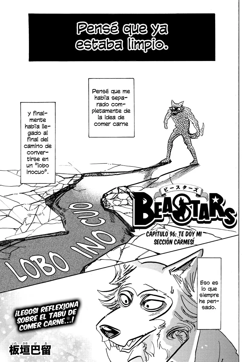 Beastars capítulo 96, página 2