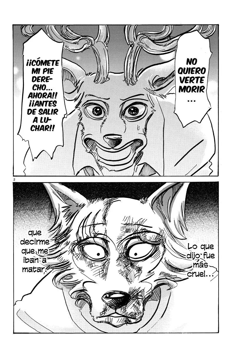 Beastars capítulo 96, página 3