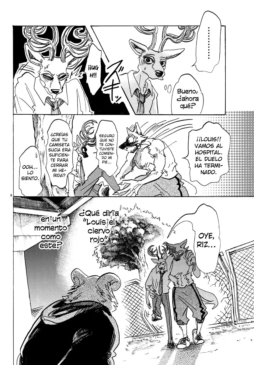 Beastars capítulo 97, página 8