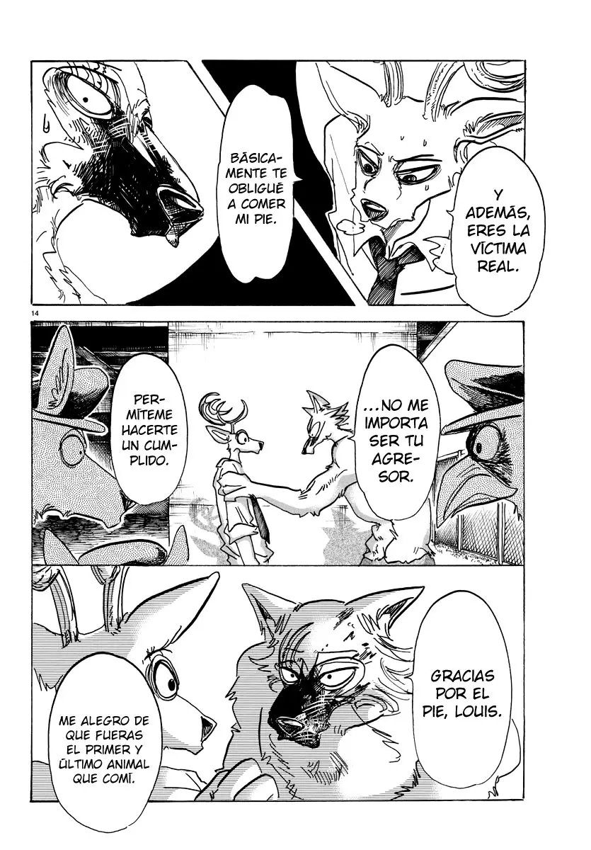 Beastars capítulo 97, página 15