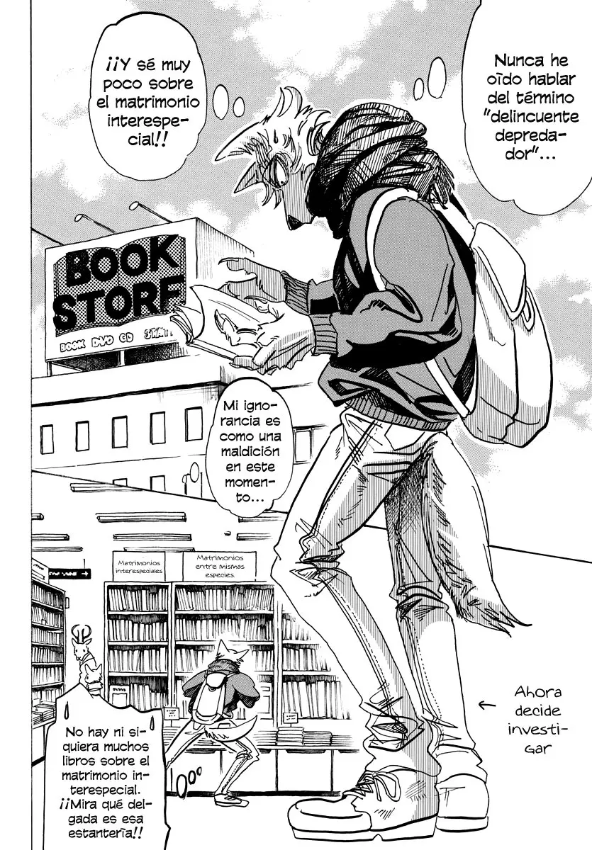 Beastars capítulo 98, página 9