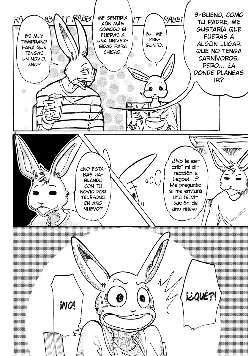 Beastars capítulo 98, página 18