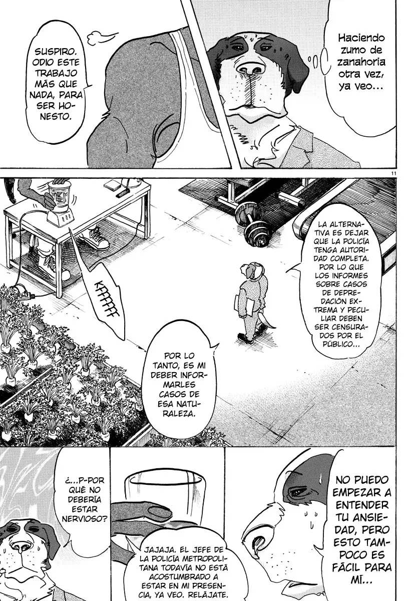 Beastars capítulo 99, página 12