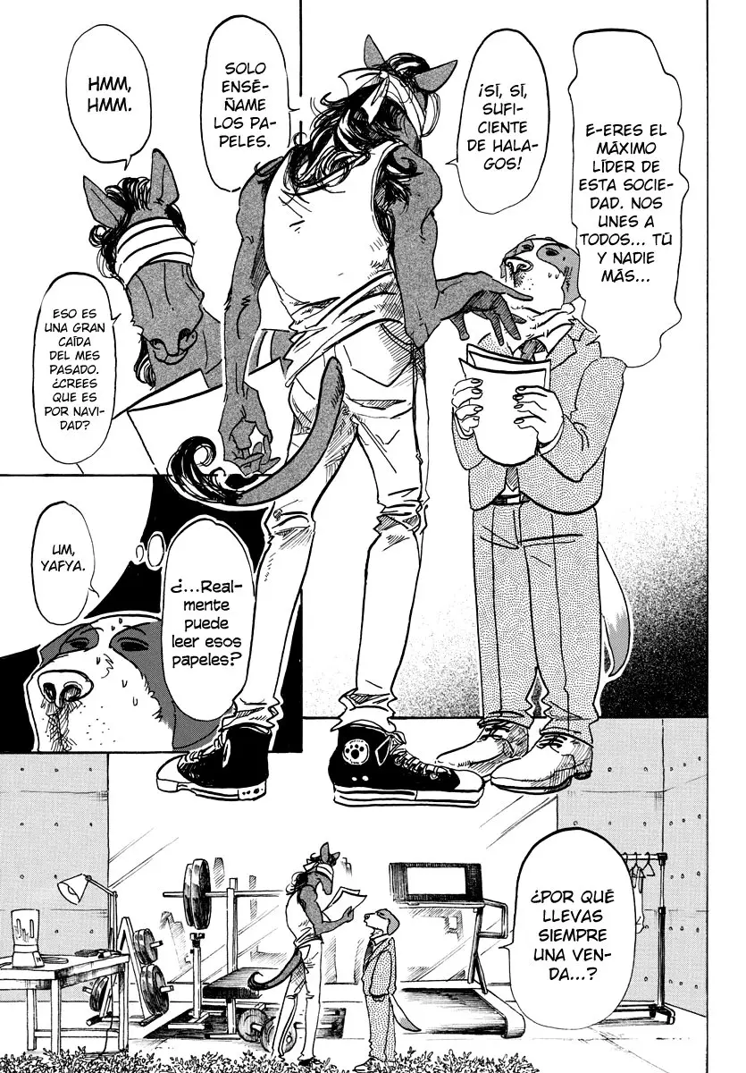 Beastars capítulo 99, página 14