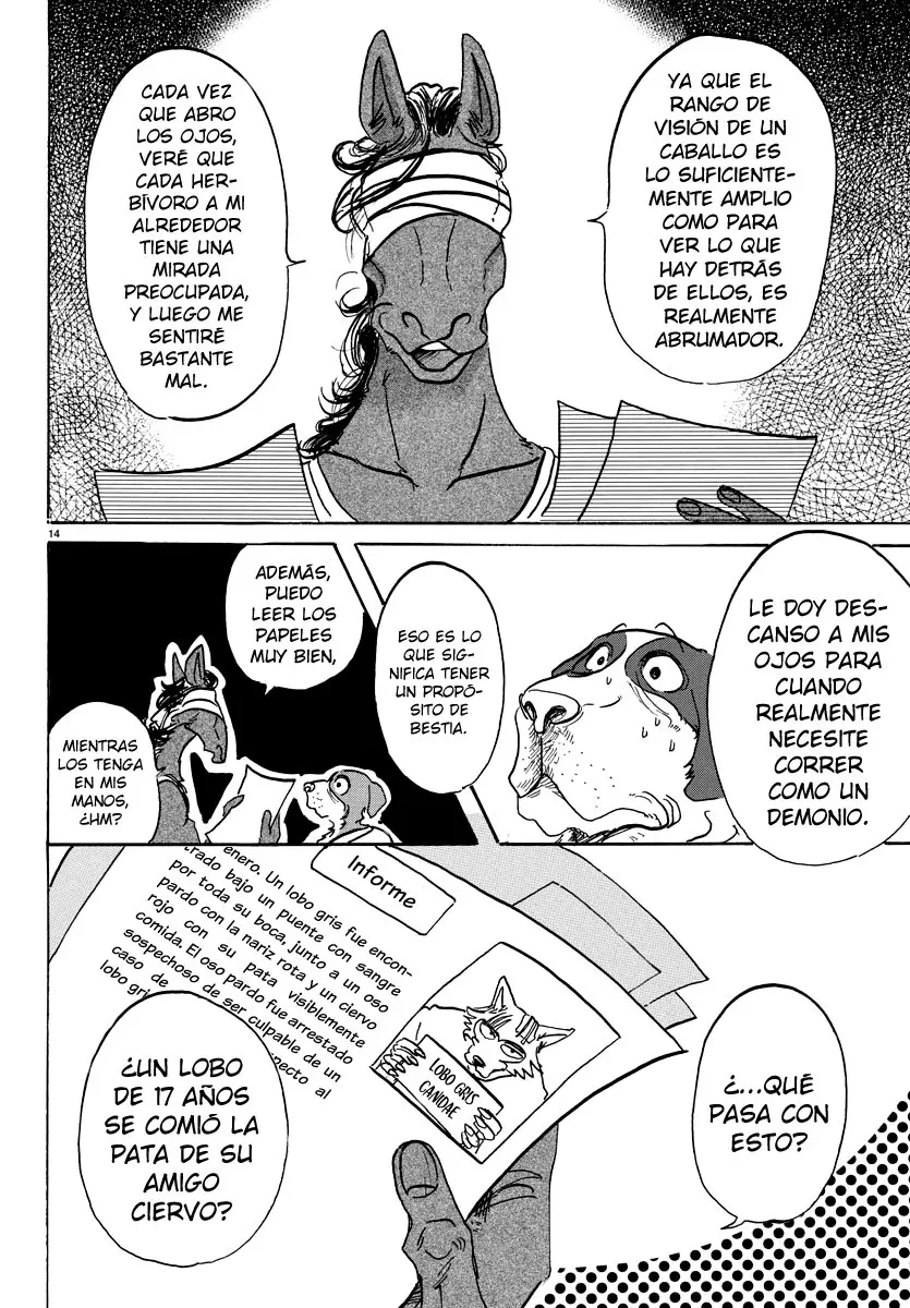 Beastars capítulo 99, página 15
