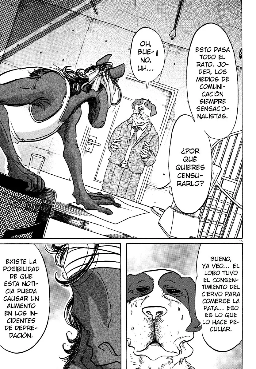 Beastars capítulo 99, página 16