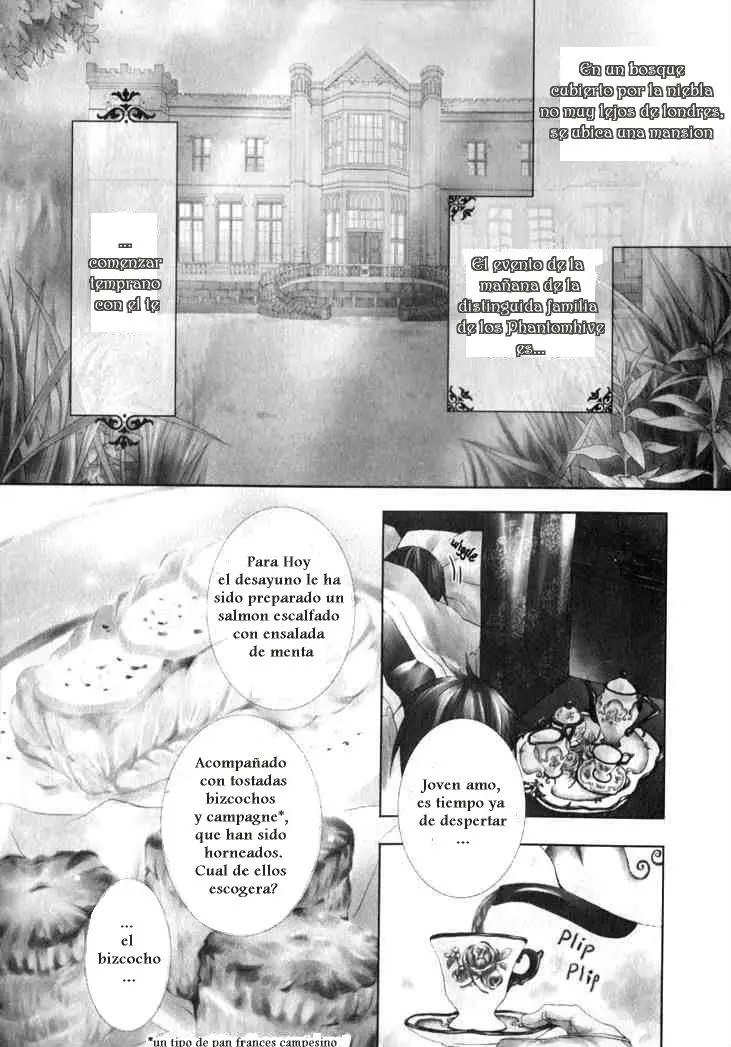 Black Butler capítulo 1, página 6