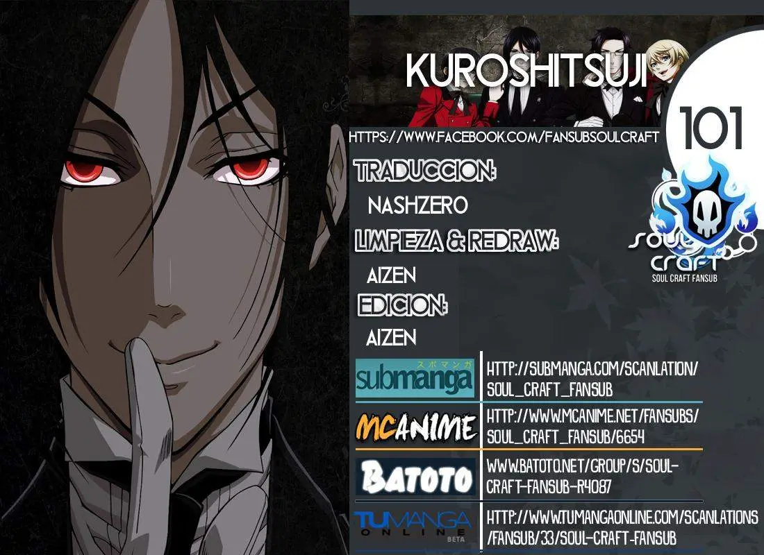 Black Butler capítulo 101, página 1
