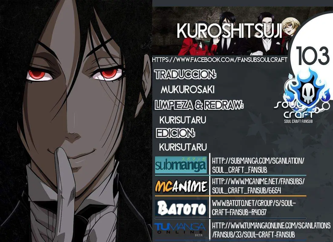 Black Butler capítulo 103, página 1