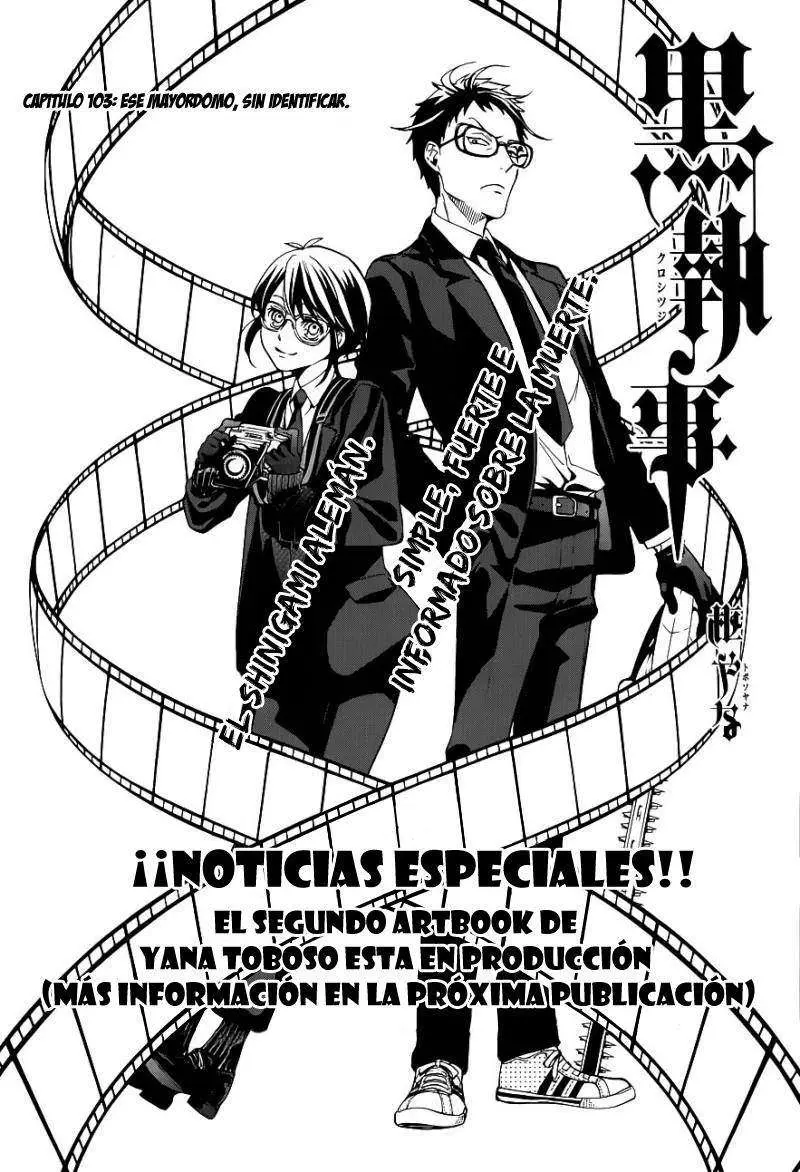Black Butler capítulo 103, página 2