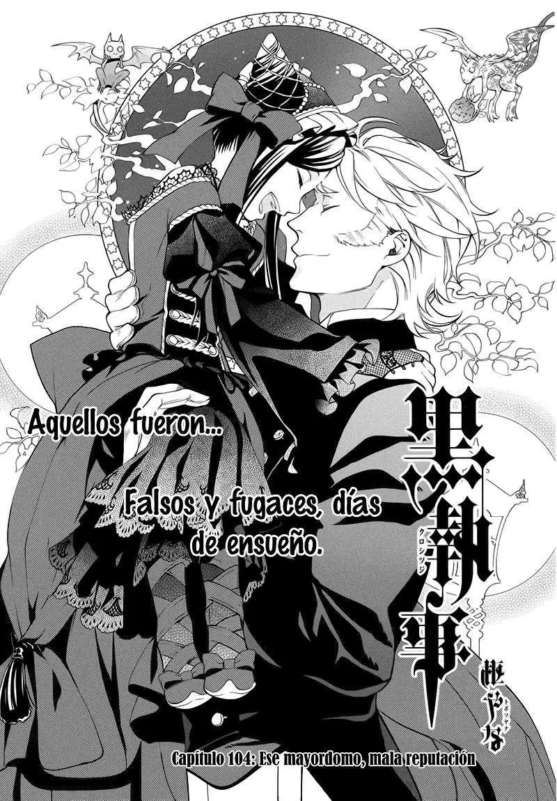 Black Butler capítulo 104, página 2