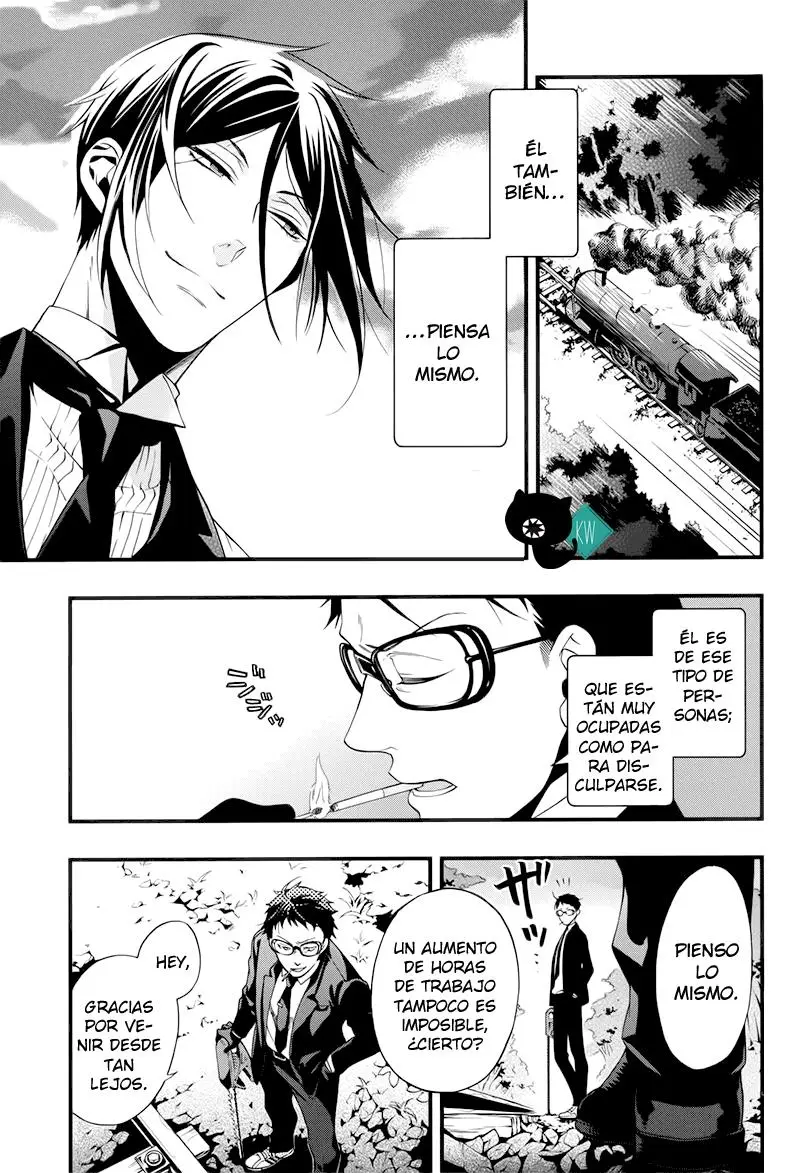 Black Butler capítulo 105, página 10